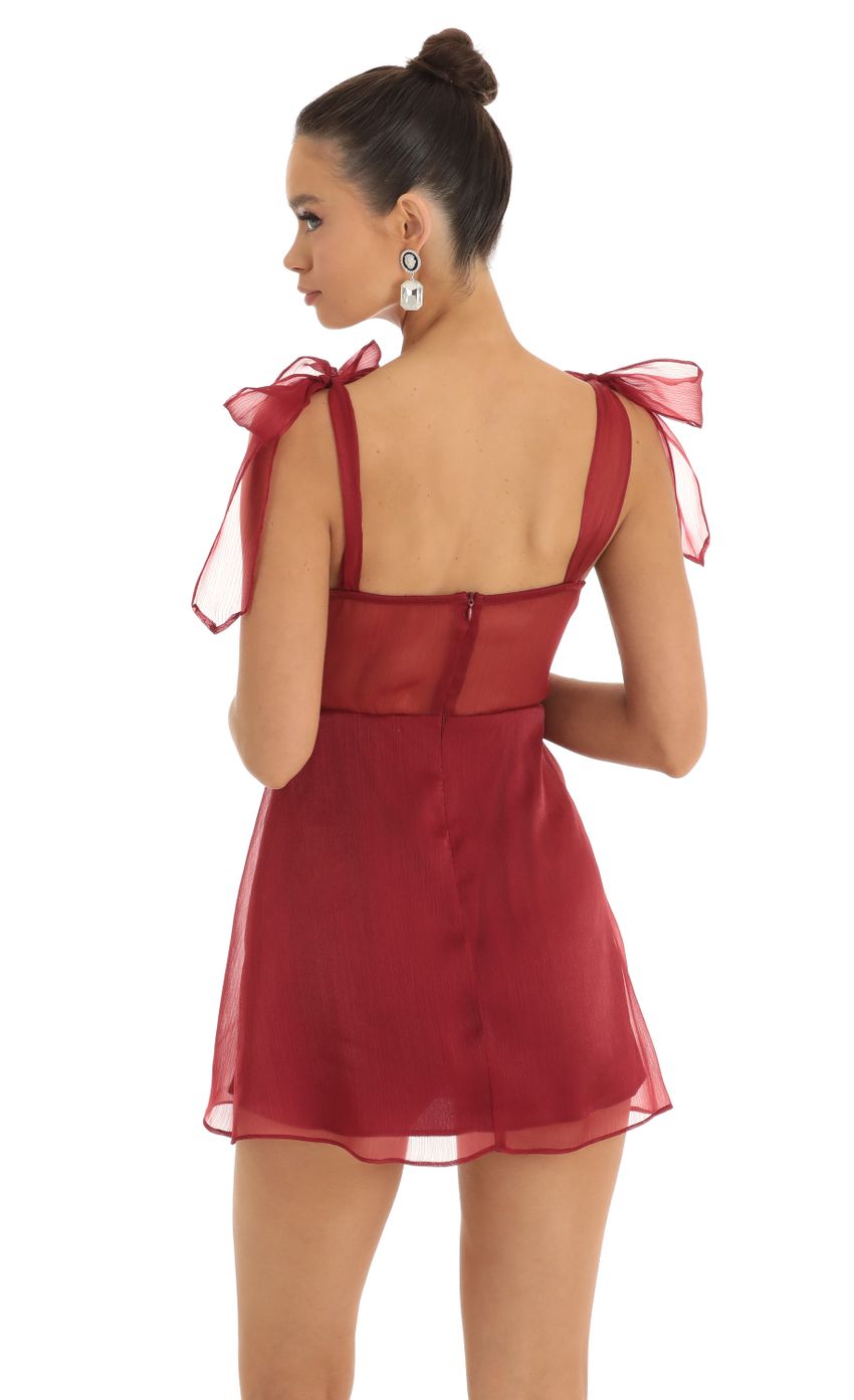 Picture Shiny A-Line Dress in Red. Source: https://media-img.lucyinthesky.com/data/Jan23/850xAUTO/bcdc32c2-453a-4e21-9a25-0c3f96595618.jpg