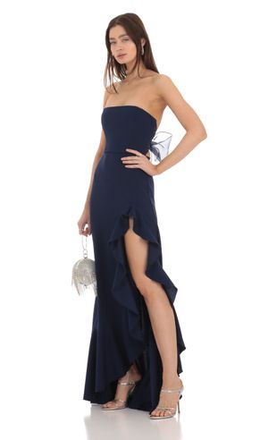 Lovely Black Dress - Maxi Dress - Lace Dress - Gown - Lulus
