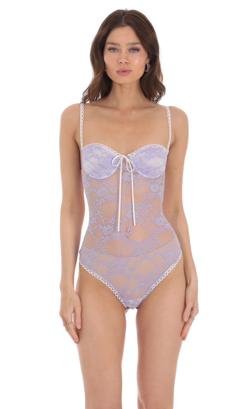 Picture Sheer Lace Bodysuit in Lavender. Source: https://media-img.lucyinthesky.com/data/Jan24/850xAUTO/887a3224-b03e-4cd9-b152-aa2c169332f2.jpg