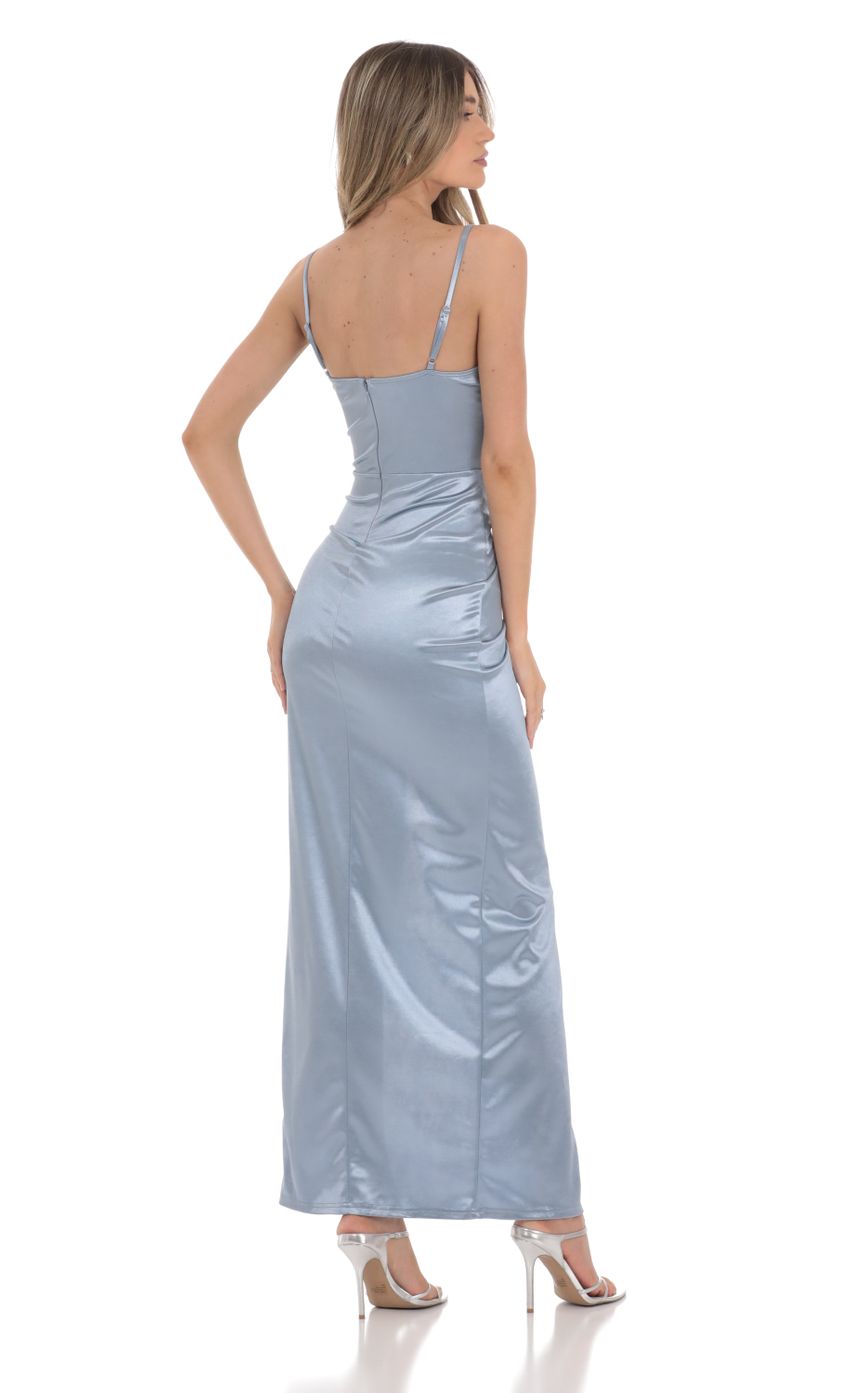 Picture Satin Corset Maxi Dress in Blue. Source: https://media-img.lucyinthesky.com/data/Jan24/850xAUTO/88dd98b7-74ff-448a-803a-add39c9eb6a4.jpg