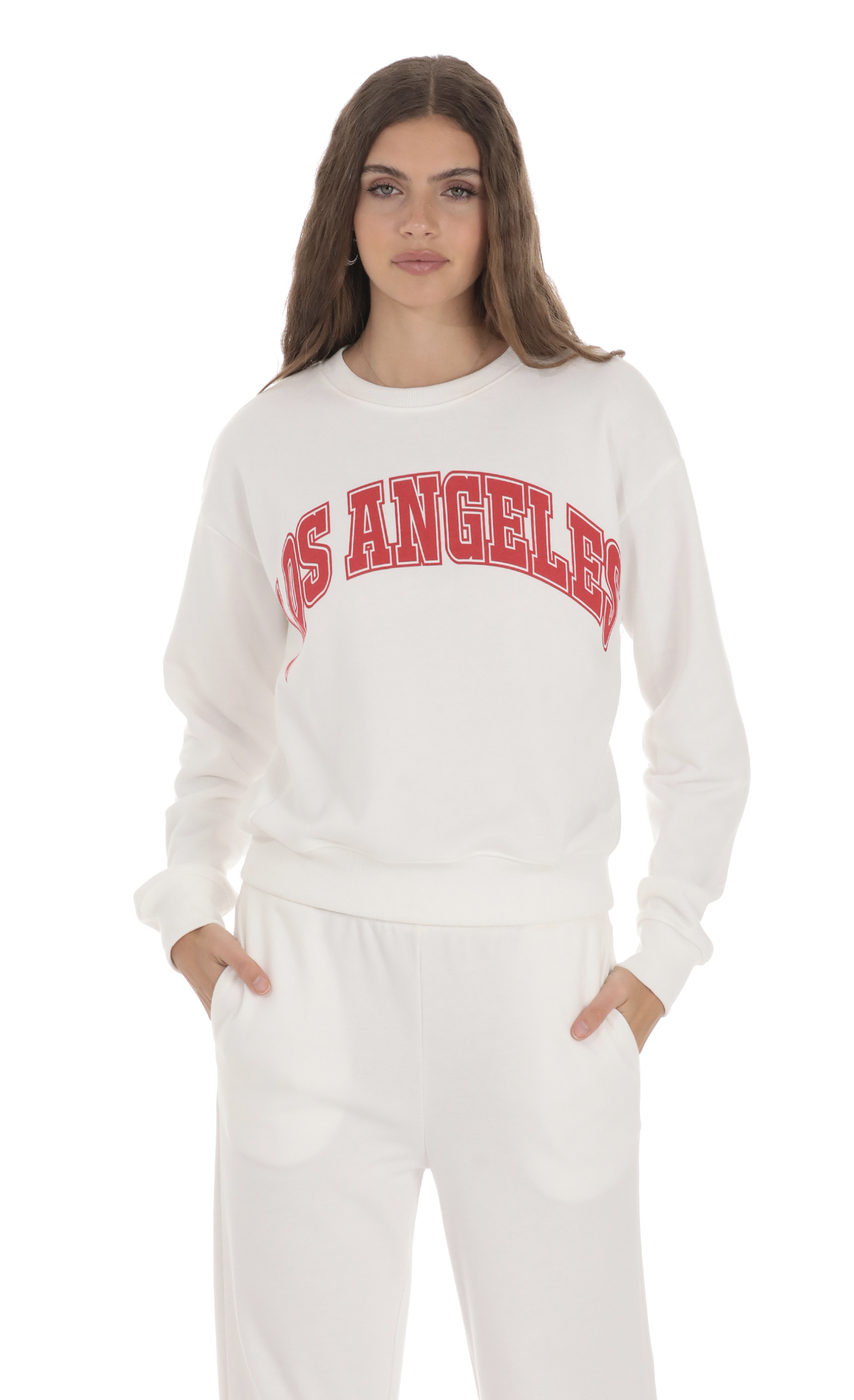 Los Angeles Jumper in White