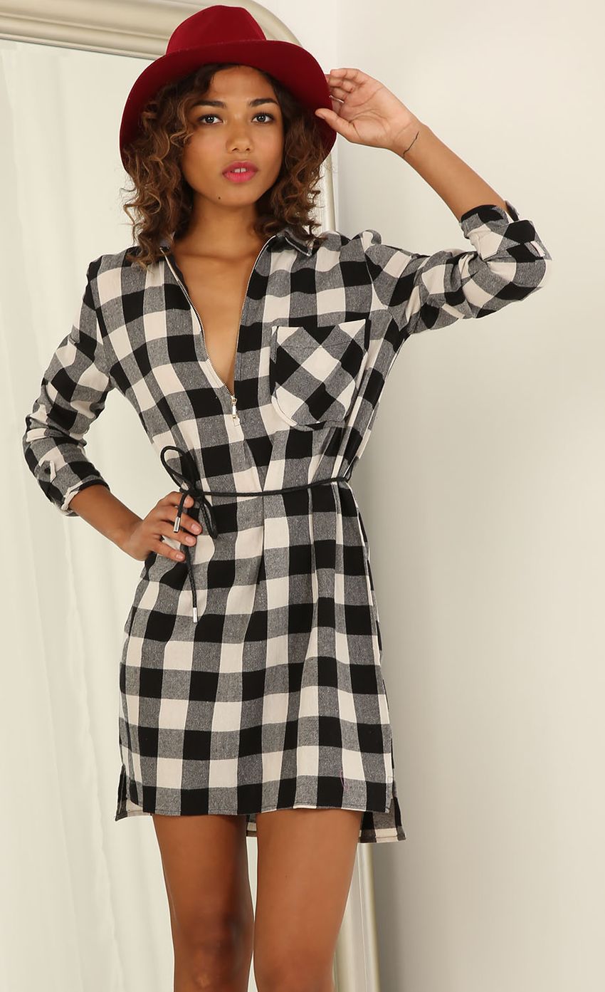Picture Gingham Check Trench Dress. Source: https://media-img.lucyinthesky.com/data/Jul15_1/850xAUTO/0Y5A7359.JPG