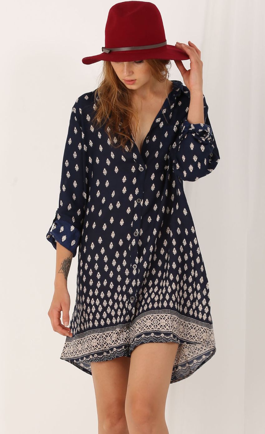 Picture Diamond Dotted Shirt Dress. Source: https://media-img.lucyinthesky.com/data/Jul15_2/850xAUTO/0Y5A7672.JPG