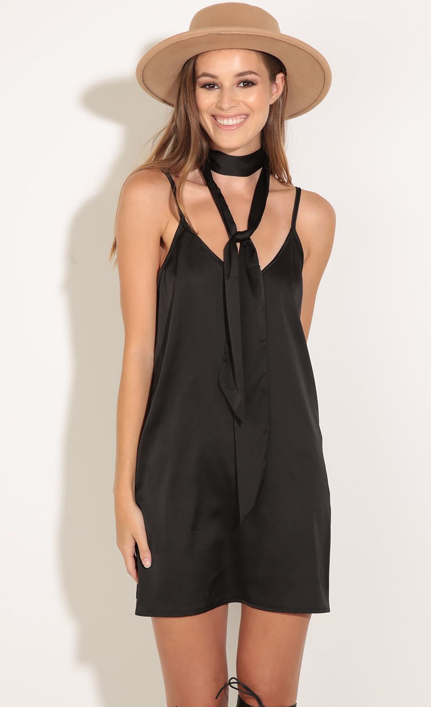 Picture Satin Dress In Black. Source: https://media-img.lucyinthesky.com/data/Jul16_1/850xAUTO/0Y5A6200.JPG