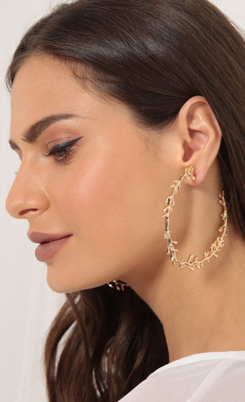 Picture Hoop Earrings in Gold. Source: https://media-img.lucyinthesky.com/data/Jul17_2/850xAUTO/0Y5A7816.JPG