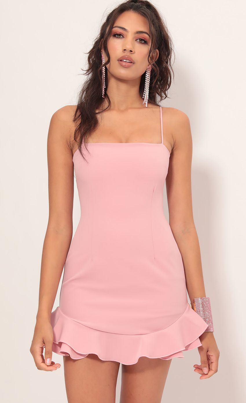 Picture Ruffle Dress In Light Mauve. Source: https://media-img.lucyinthesky.com/data/Jul19_2/850xAUTO/781A0725.JPG