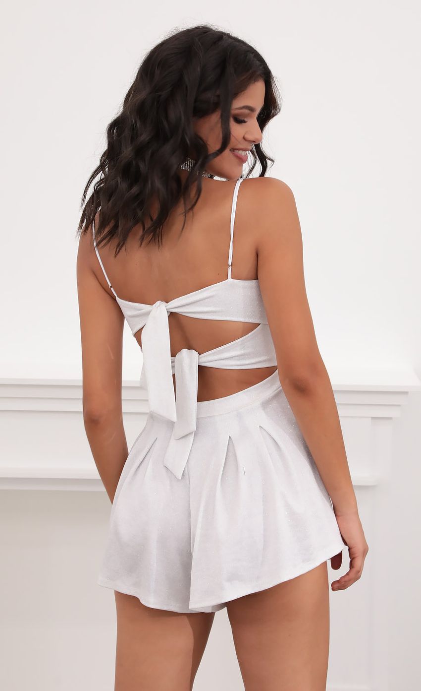 Picture Cutout Romper in Silvery White. Source: https://media-img.lucyinthesky.com/data/Jul20_2/850xAUTO/781A5930.JPG
