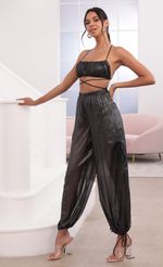 Picture Chiffon Two Piece Pant Set In Navy. Source: https://media-img.lucyinthesky.com/data/Jul21_1/150xAUTO/1V9A3623.JPG
