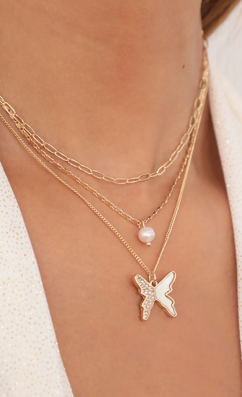 Picture Give Me Wings Layered Necklace. Source: https://media-img.lucyinthesky.com/data/Jul21_2/850xAUTO/AT2A3903.JPG