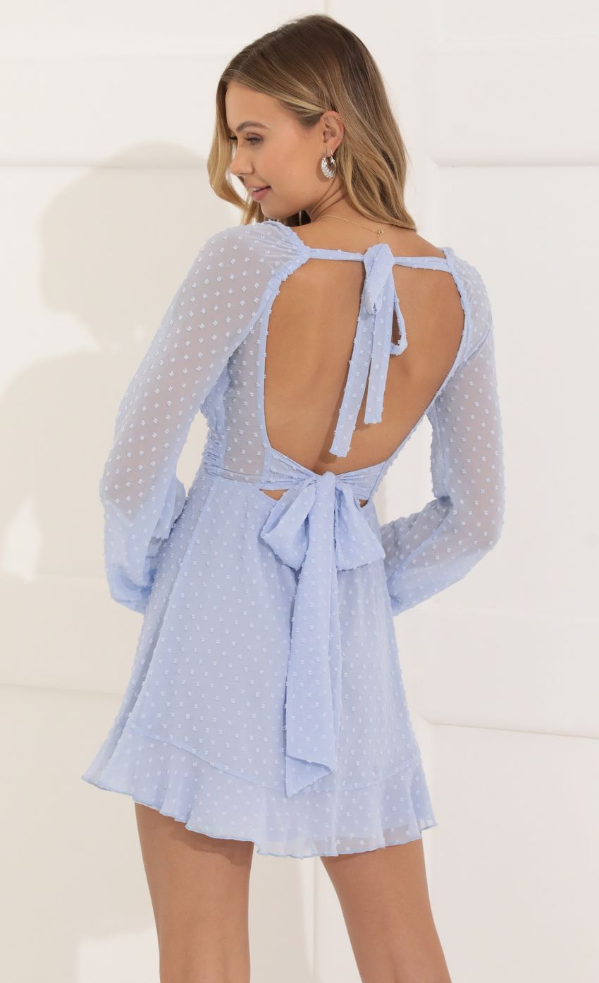 Picture Dotted Chiffon Dress in Blue. Source: https://media-img.lucyinthesky.com/data/Jul22/850xAUTO/51ba5e74-f436-4827-8842-9915a1500629.jpg