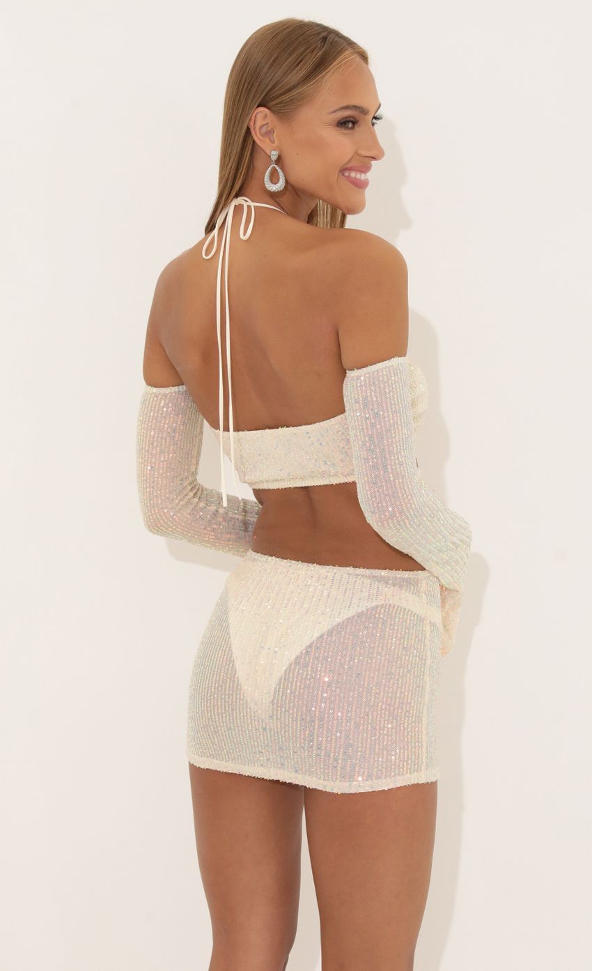 Picture Mesh Sequin Three Piece Set in Gold. Source: https://media-img.lucyinthesky.com/data/Jul22/850xAUTO/cb1cbc55-cef1-4a09-9918-023aa07b833a.jpg