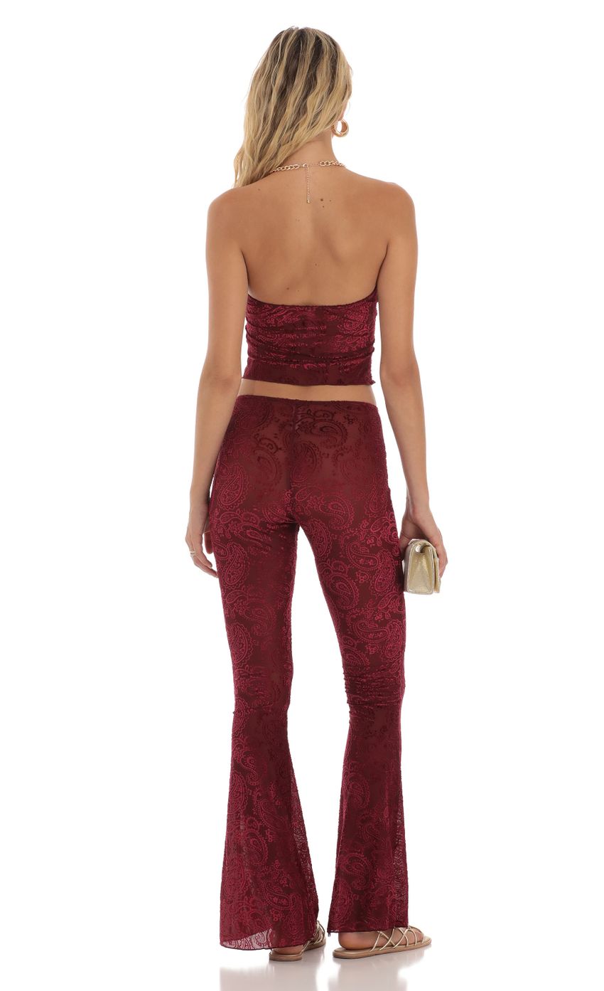 Picture Velvet Mesh Two Piece Set in Maroon. Source: https://media-img.lucyinthesky.com/data/Jul23/850xAUTO/10ba3250-4ce5-45f7-acab-d55fa103ccd4.jpg