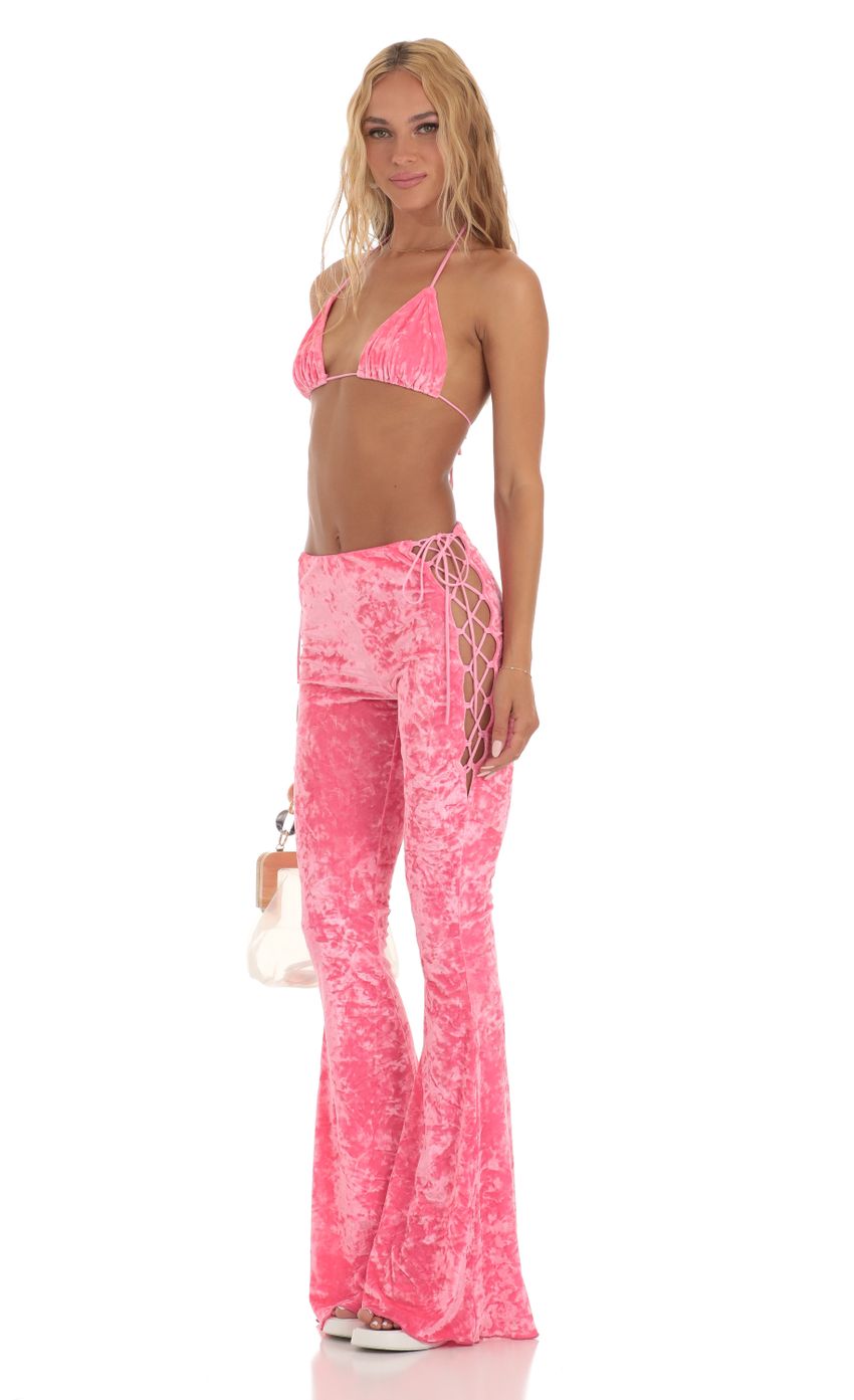 Picture Crushed Velvet Two Piece Set in Pink. Source: https://media-img.lucyinthesky.com/data/Jul23/850xAUTO/3b7a2aeb-9890-4386-8998-a6659b250435.jpg