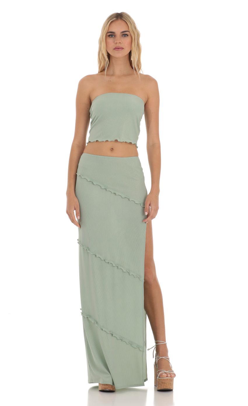 Picture Shimmer Two Piece Set in Sage. Source: https://media-img.lucyinthesky.com/data/Jul23/850xAUTO/3d928f46-0b7e-4a56-82a2-d45ee764106d.jpg