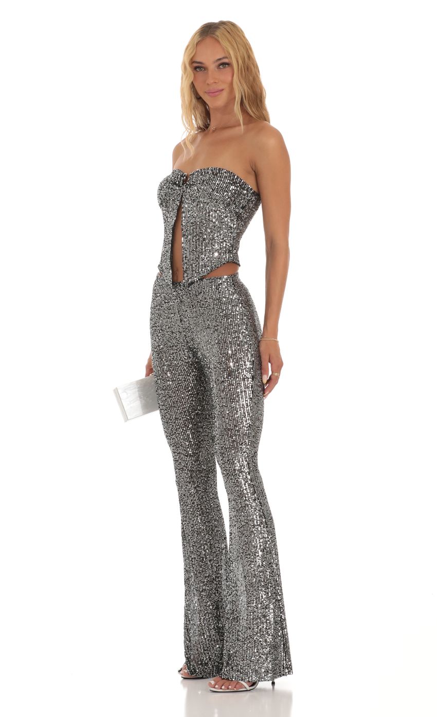 Picture Silver Sequin Two Piece Set in Black. Source: https://media-img.lucyinthesky.com/data/Jul23/850xAUTO/43b0f1e7-2500-4a58-a6c0-aa59e79b3f69.jpg