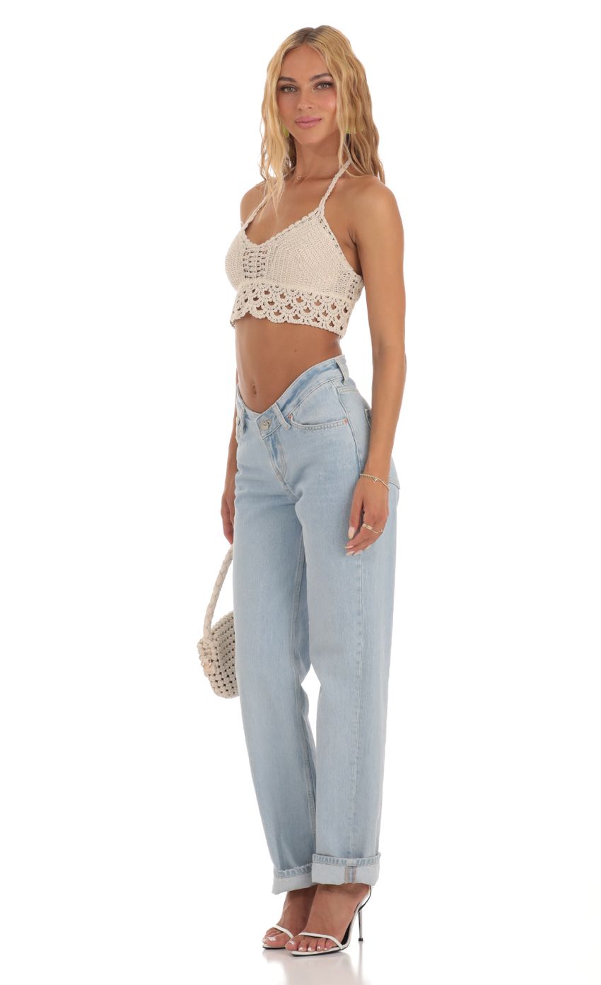 Picture Crochet Top in Beige. Source: https://media-img.lucyinthesky.com/data/Jul23/850xAUTO/6b498573-05a2-497e-8406-a6aa3e62cee4.jpg