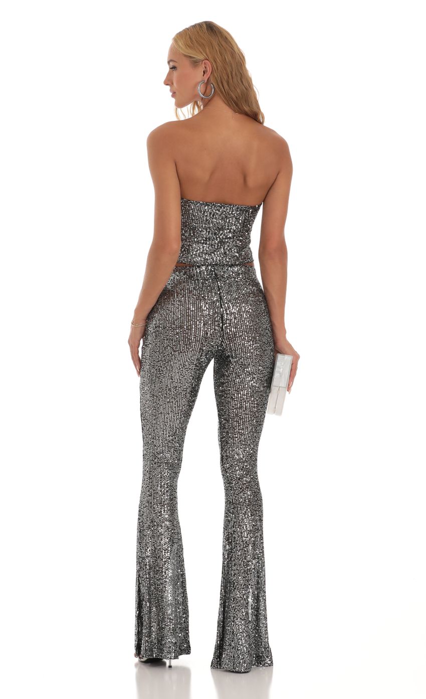 Picture Silver Sequin Two Piece Set in Black. Source: https://media-img.lucyinthesky.com/data/Jul23/850xAUTO/9da189b8-9b70-4572-bcbb-064e14358482.jpg