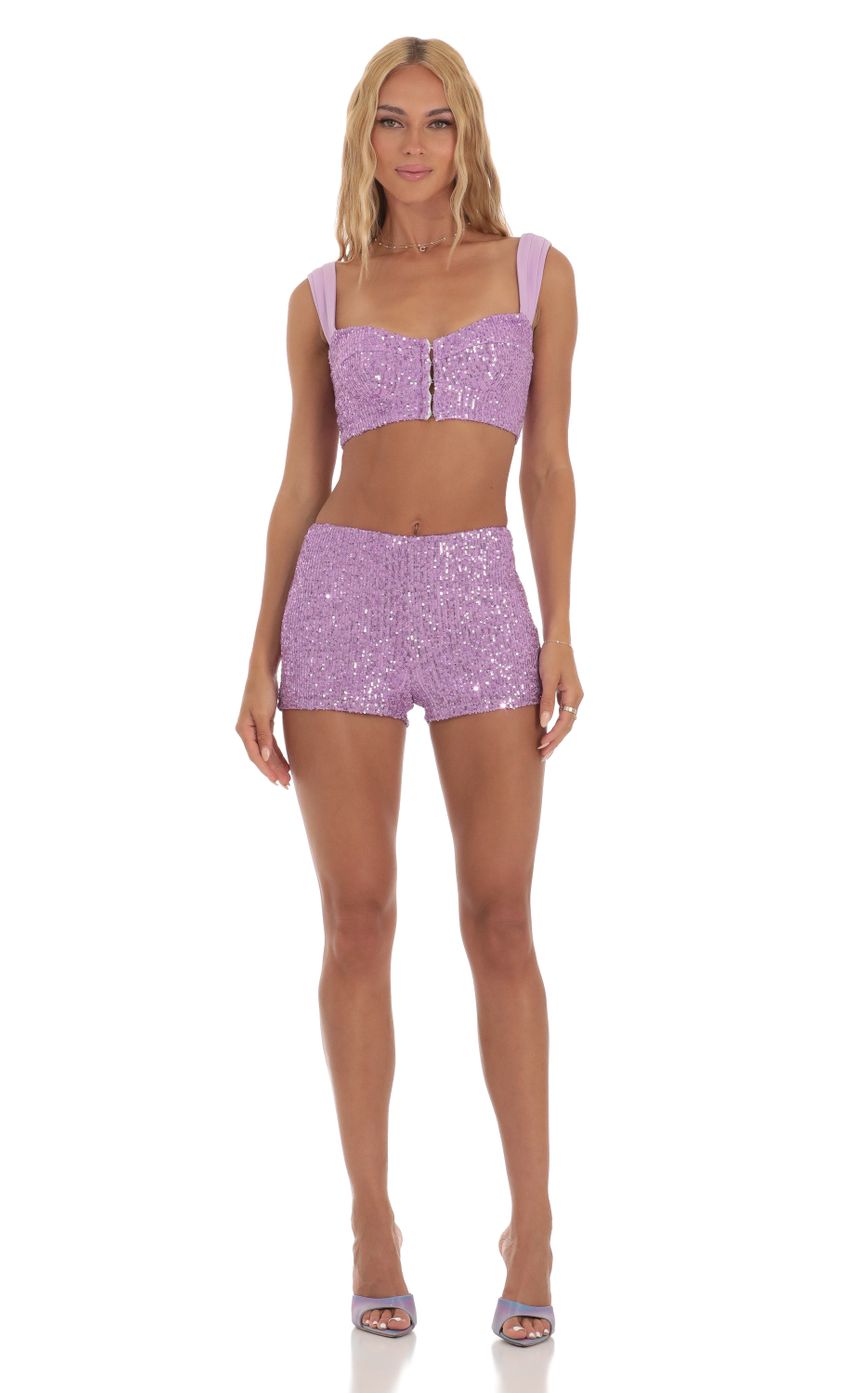 Picture Sequin Two Piece Set in Purple. Source: https://media-img.lucyinthesky.com/data/Jul23/850xAUTO/bc5bcef3-4863-439a-bd4d-90b1f91a6e53.jpg