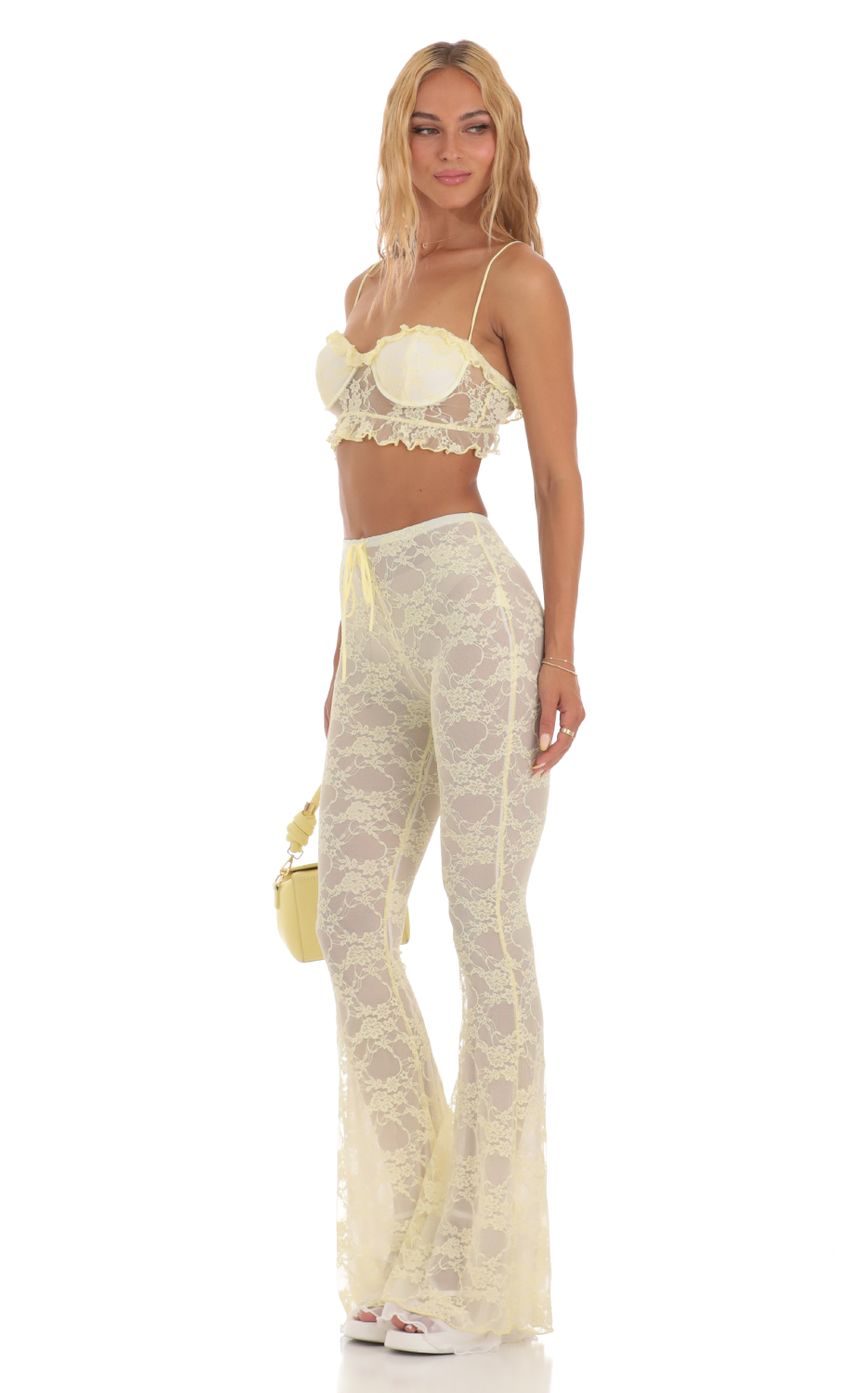 Picture Lace Three Piece Set in Yellow. Source: https://media-img.lucyinthesky.com/data/Jul23/850xAUTO/bc8b14f7-1d1d-4e8c-8f8a-c3c66c31cfda.jpg