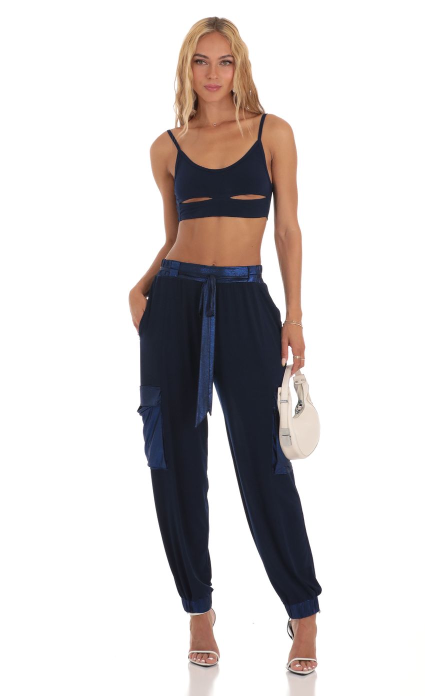 Picture Shimmer Two Piece Set in Navy. Source: https://media-img.lucyinthesky.com/data/Jul23/850xAUTO/ee286144-0322-4295-bf8e-384658b1994b.jpg