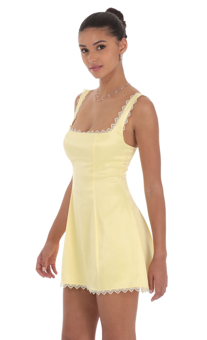 Picture Satin Embroidered Fit and Flare Dress in Yellow. Source: https://media-img.lucyinthesky.com/data/Jul24/850xAUTO/0a5bd881-15b7-4b63-9cc7-1ea04957a1b1.jpg