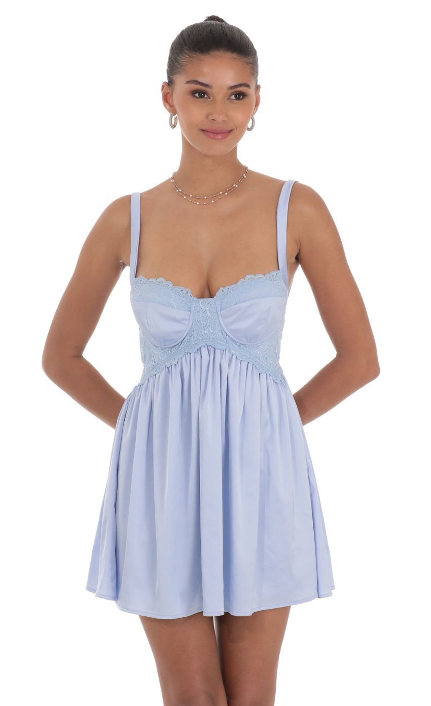 Picture Lace Satin Babydoll Dress in Blue. Source: https://media-img.lucyinthesky.com/data/Jul24/850xAUTO/4b6b27b1-c91c-4a68-a586-4dab6a7a19a6.jpg