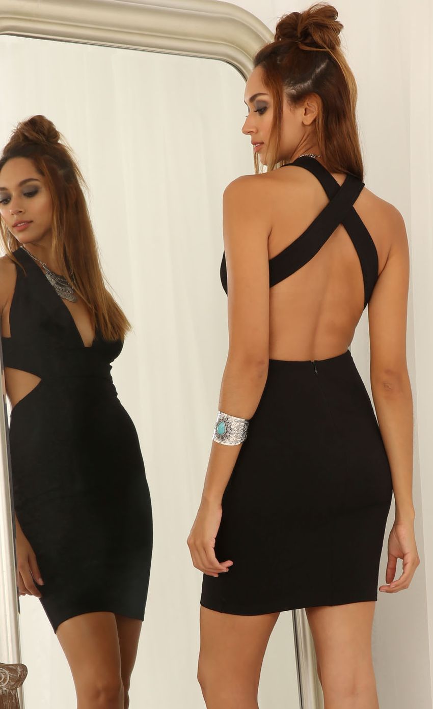 Picture Crossover Strap Backless Bodycon Dress. Source: https://media-img.lucyinthesky.com/data/Jun15_1/850xAUTO/0Y5A45951.JPG