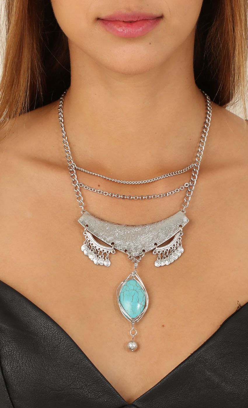 Product image for Turquoise Statement Necklace