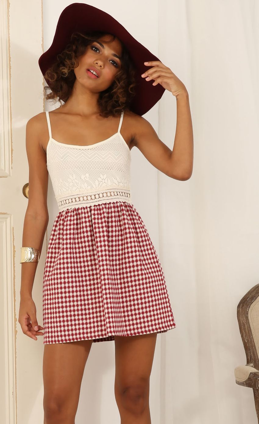 Picture Diamond Check Sundress In Red. Source: https://media-img.lucyinthesky.com/data/Jun15_2/850xAUTO/0Y5A7208.JPG