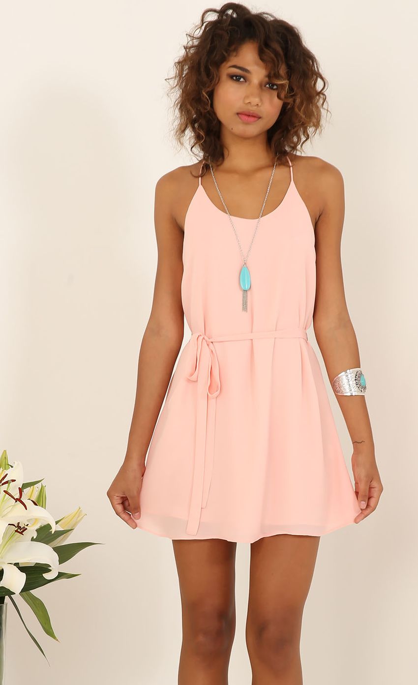 Picture Waist Tie Sundress In Pink. Source: https://media-img.lucyinthesky.com/data/Jun15_2/850xAUTO/0Y5A8316.JPG