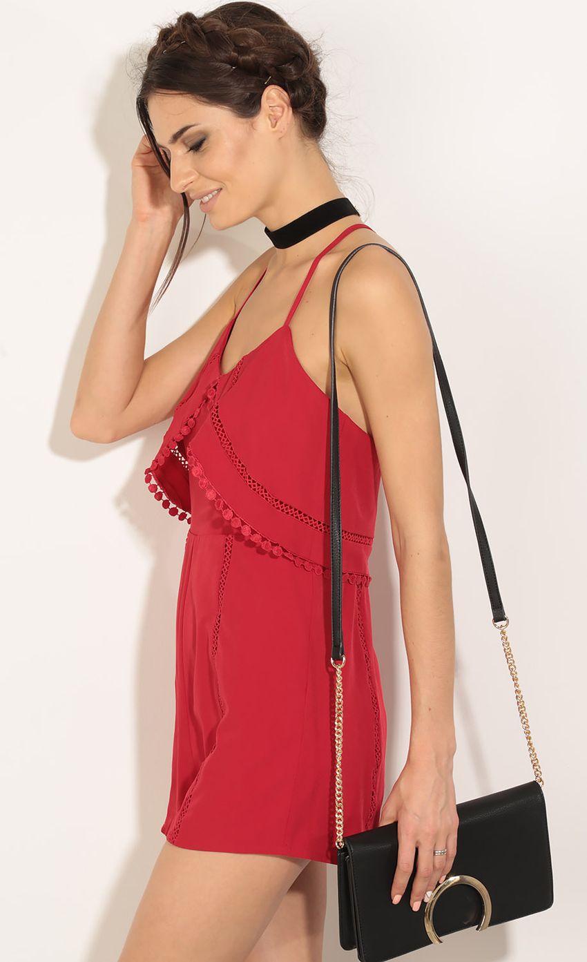 Picture Crochet Trim Romper In Red. Source: https://media-img.lucyinthesky.com/data/Jun16_1/850xAUTO/0Y5A0037.JPG