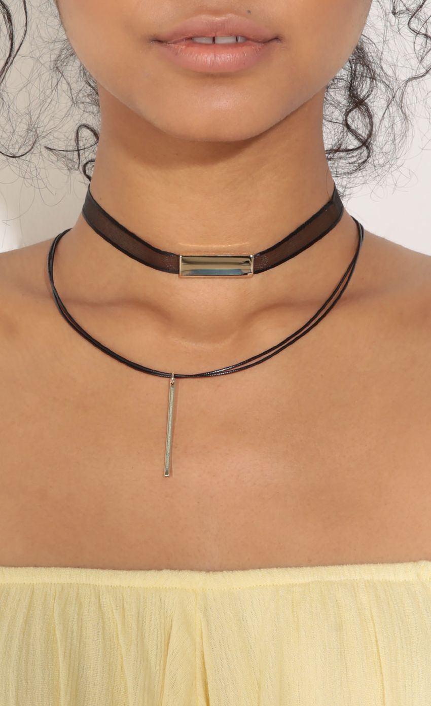 Picture Sheer Choker And Cord Necklace Set. Source: https://media-img.lucyinthesky.com/data/Jun16_2/850xAUTO/0Y5A9456.JPG