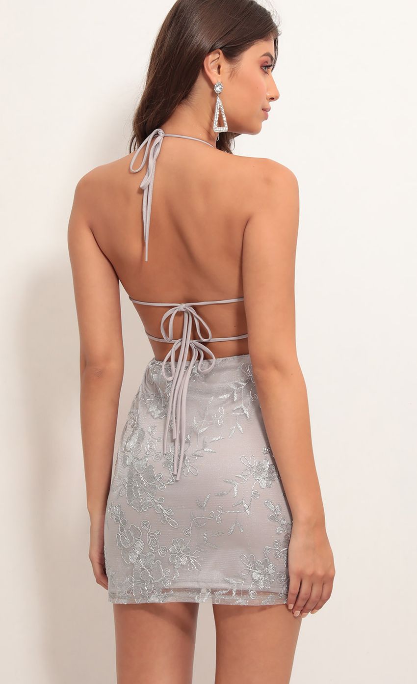Picture Embroidered Lace Dress in Silver. Source: https://media-img.lucyinthesky.com/data/Jun19_1/850xAUTO/781A4462.JPG