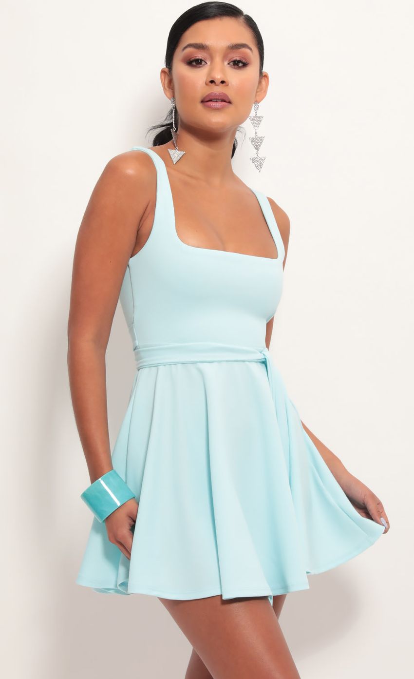 Picture Key West A-line Dress in Aqua Blue. Source: https://media-img.lucyinthesky.com/data/Jun19_2/850xAUTO/781A5703.JPG