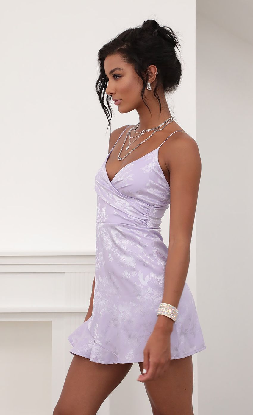 Picture A-line Frill Dress in Lilac Floral. Source: https://media-img.lucyinthesky.com/data/Jun20_2/850xAUTO/781A2251.JPG