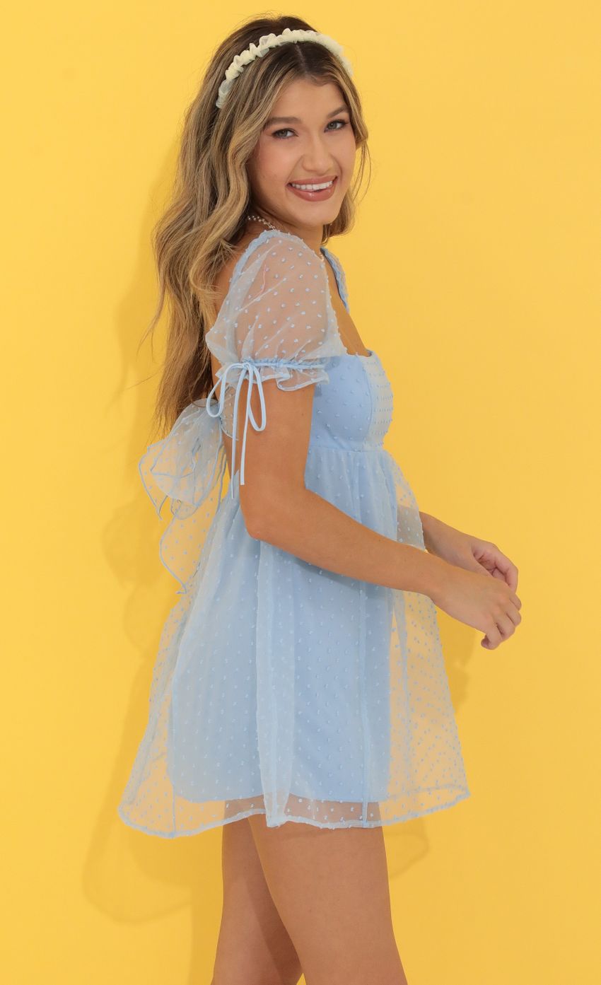 Picture Dotted Baby Doll Dress in Blue. Source: https://media-img.lucyinthesky.com/data/Jun22_1/850xAUTO/1V9A7386.JPG