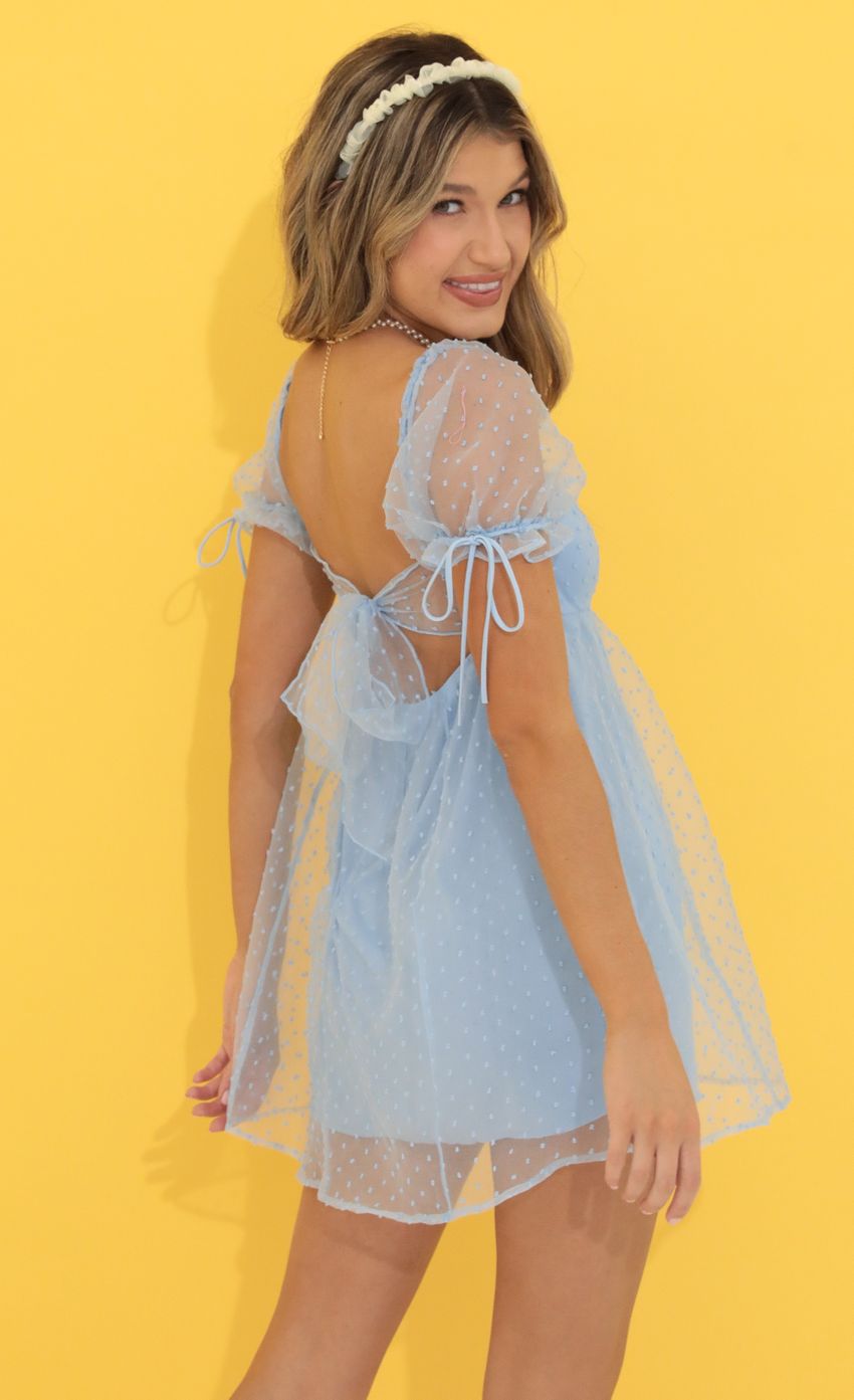 Picture Dotted Baby Doll Dress in Blue. Source: https://media-img.lucyinthesky.com/data/Jun22_1/850xAUTO/1V9A7499.JPG