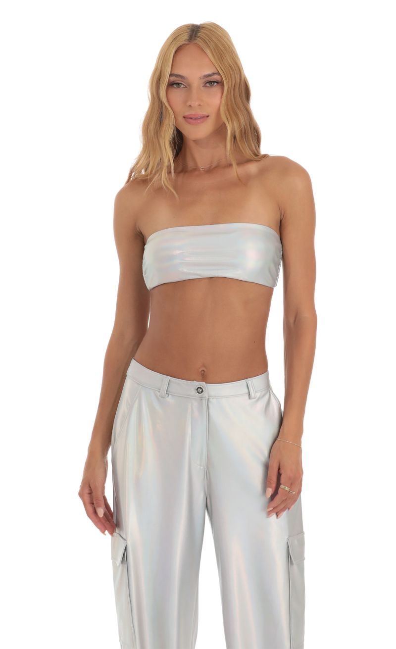 Silver Holographic High Waist Hot Pants Shorts – Moon Behind The Hill