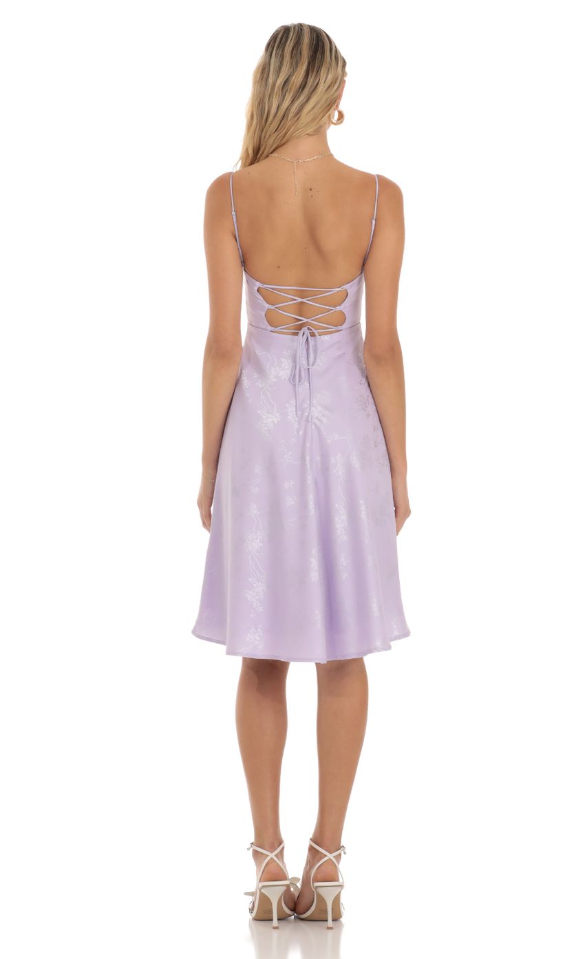 Picture Finnian Jacquard Dress in Lavender. Source: https://media-img.lucyinthesky.com/data/Jun23/850xAUTO/0de47282-da19-4e45-bee3-a77b80b2cf86.jpg