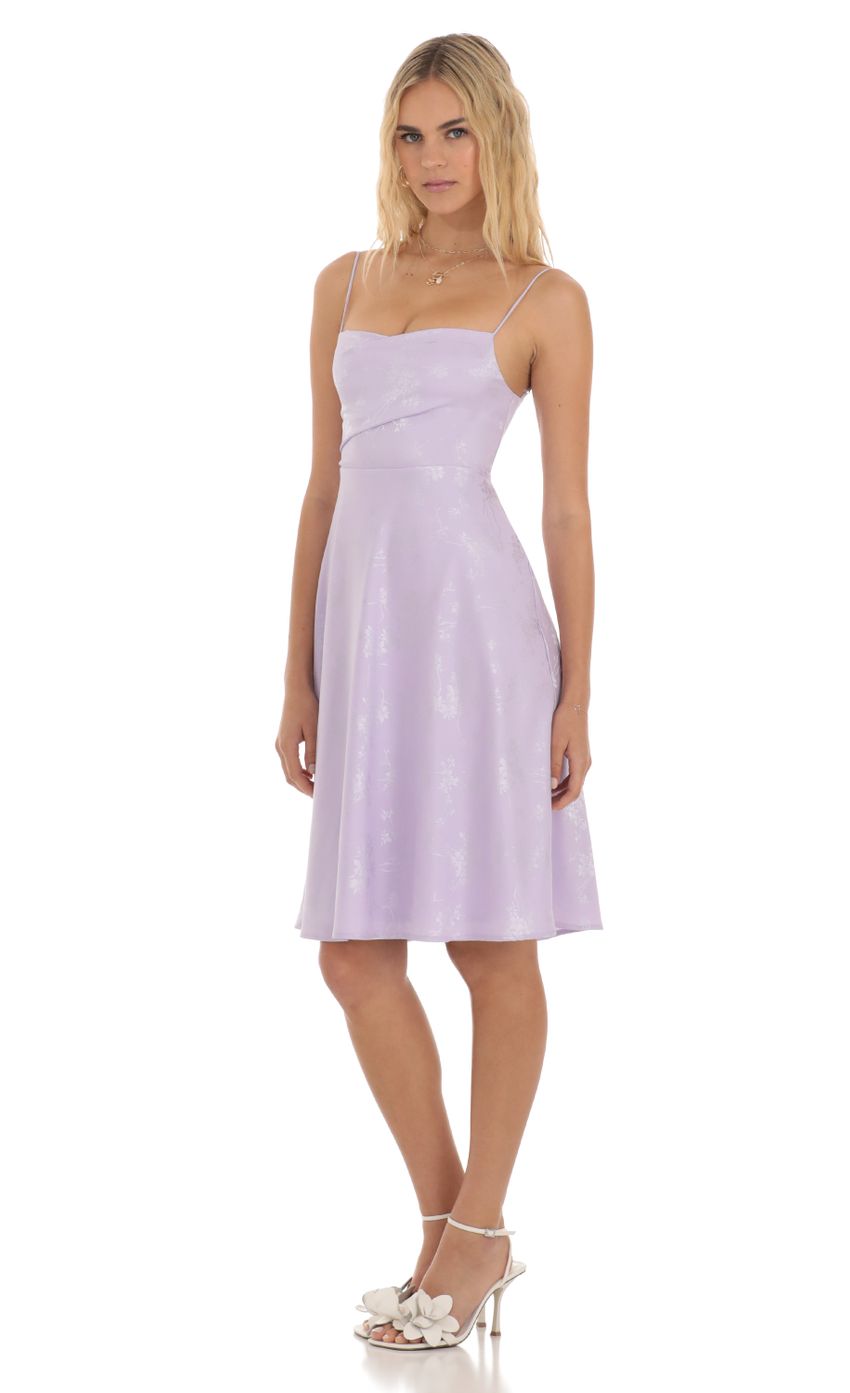 Picture Finnian Jacquard Dress in Lavender. Source: https://media-img.lucyinthesky.com/data/Jun23/850xAUTO/9e83f7a6-e7a7-47a5-9d38-9427c91af4a9.jpg