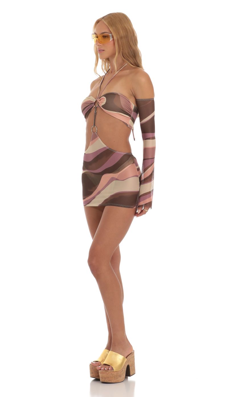 Picture Mesh Two Piece Set in Brown Swirl. Source: https://media-img.lucyinthesky.com/data/Jun23/850xAUTO/a8cef04a-e11d-40eb-ac8d-88e6a0ebc5aa.jpg