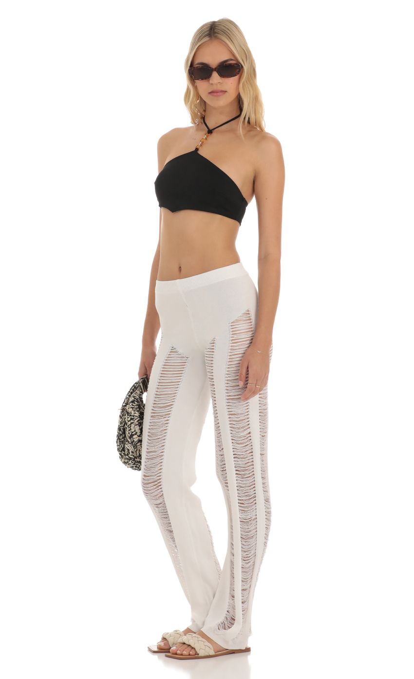 Picture Yoly Crochet Pants in White. Source: https://media-img.lucyinthesky.com/data/Jun23/850xAUTO/dec6cbeb-0cd2-4787-ad1b-328a2b1f5563.jpg