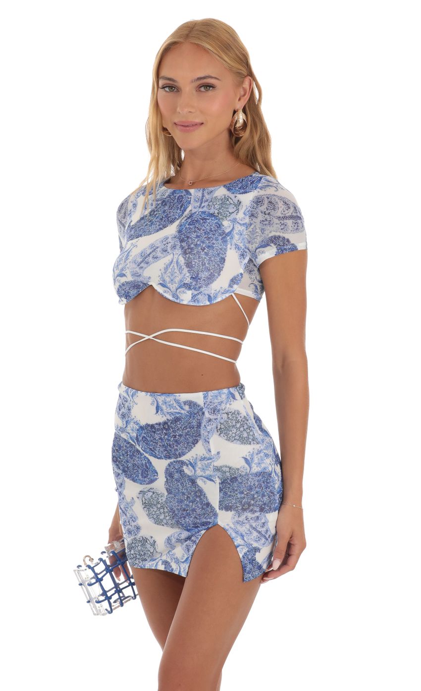 Picture Journey Paisley Two Piece Set in Blue and White. Source: https://media-img.lucyinthesky.com/data/Jun23/850xAUTO/eb131f81-54e8-42b3-88b6-7a6a5831c31b.jpg