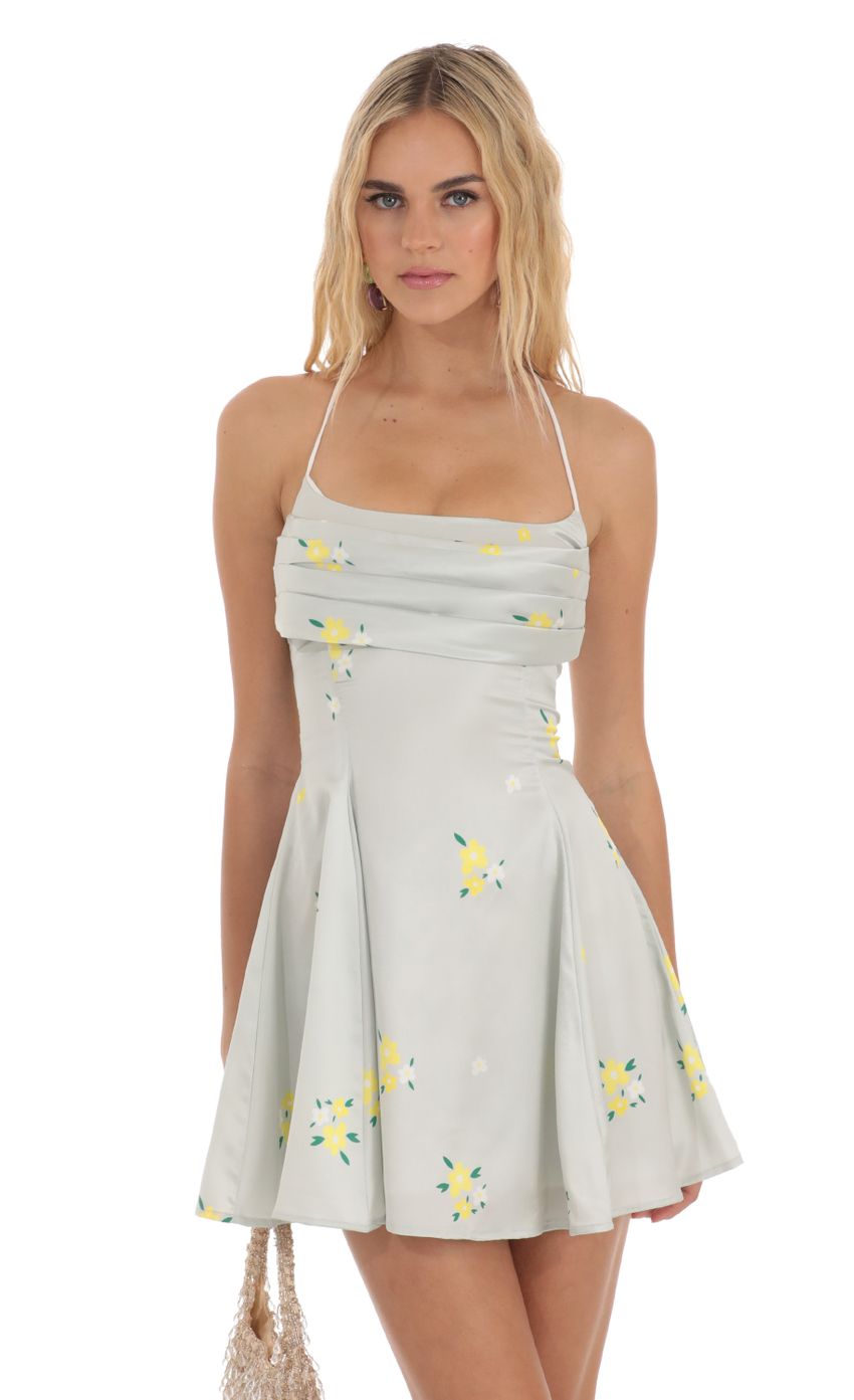 Picture Floral A-Line Dress in Light Green. Source: https://media-img.lucyinthesky.com/data/Jun23/850xAUTO/fe4b8f34-e793-4677-b24f-289e9f1480c8.jpg