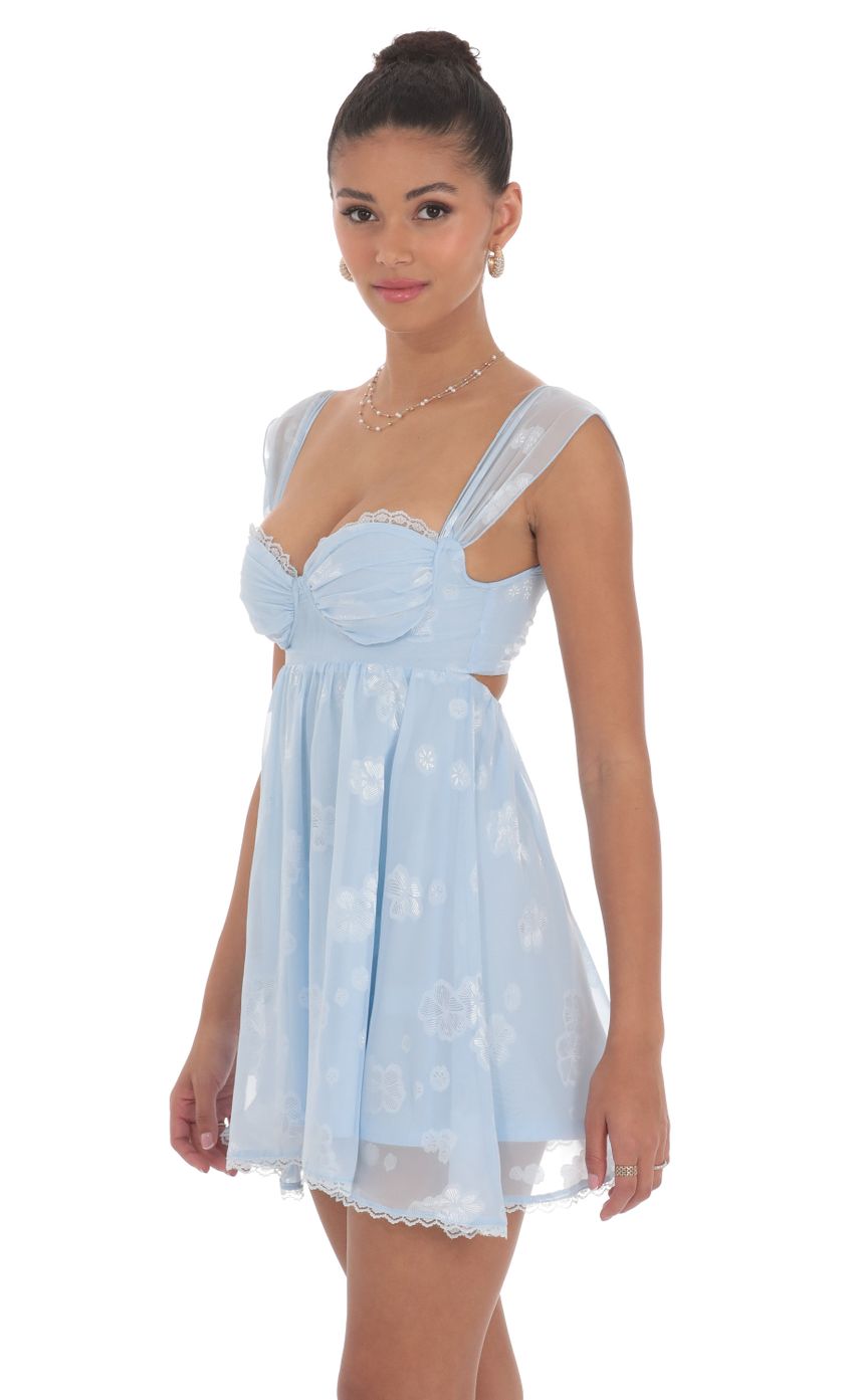 Picture Embroidered Trim Floral Babydoll Dress in Baby Blue. Source: https://media-img.lucyinthesky.com/data/Jun24/850xAUTO/3d9bdb12-fad5-40fe-a632-b860a6000d20.jpg
