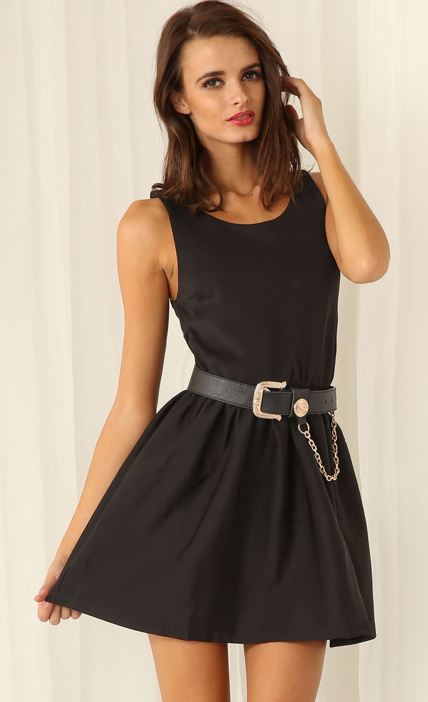 Picture Black Scuba A-Line Dress. Source: https://media-img.lucyinthesky.com/data/Mar15_2/850xAUTO/0Y5A0729.JPG