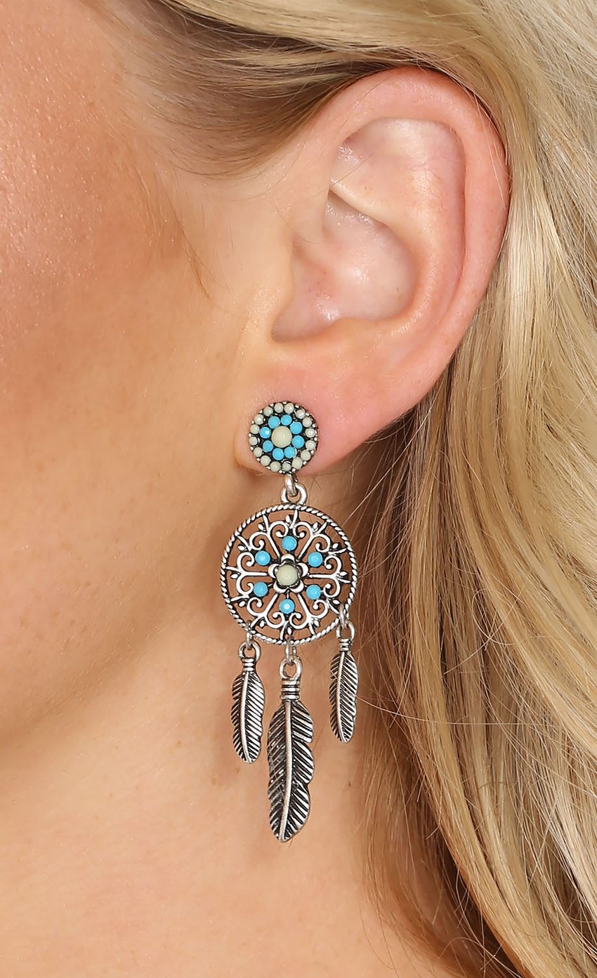 Picture Silver and Aqua Accented Dangle Earrings. Source: https://media-img.lucyinthesky.com/data/Mar15_2/850xAUTO/0Y5A4821.JPG