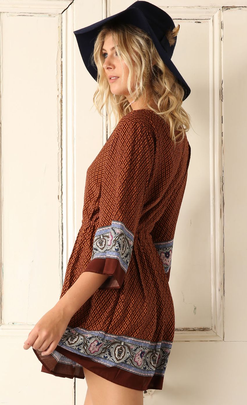 Picture Brown Boho Printed Dress. Source: https://media-img.lucyinthesky.com/data/Mar15_2/850xAUTO/0Y5A9413.JPG