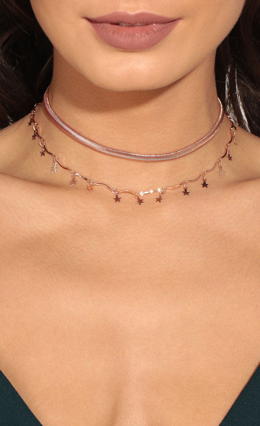 Picture Layered Celestial Choker Necklace Set. Source: https://media-img.lucyinthesky.com/data/Mar17_2/850xAUTO/0Y5A8844.JPG
