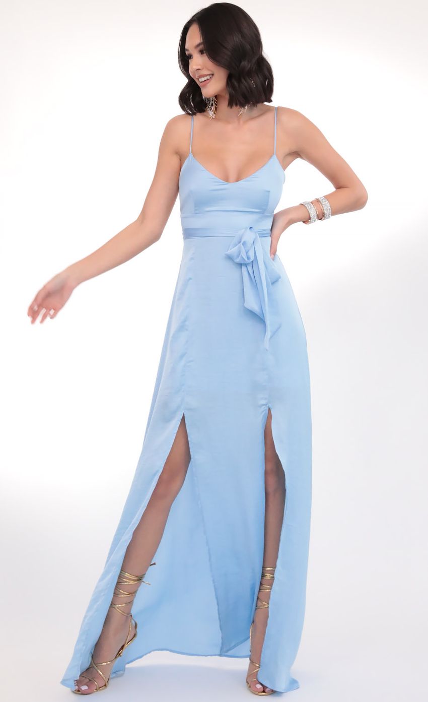 Picture Satin Tie Maxi in Sky Blue. Source: https://media-img.lucyinthesky.com/data/Mar20_1/850xAUTO/781A47661.JPG